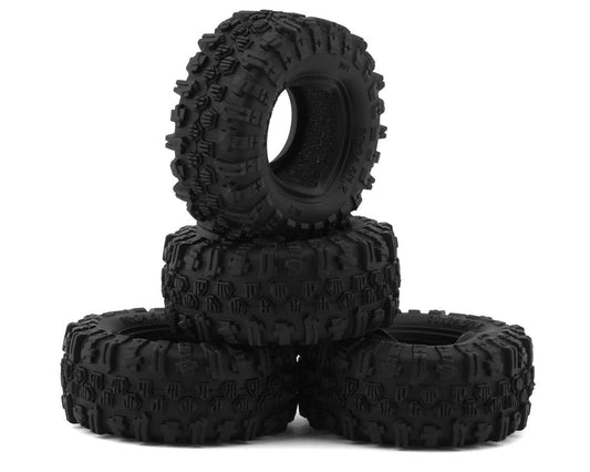 Furitek FX118 MUDDER 1.2" Micro Rock Crawler Tires (2) (OD 60mm) (FTK-FUR-2443)