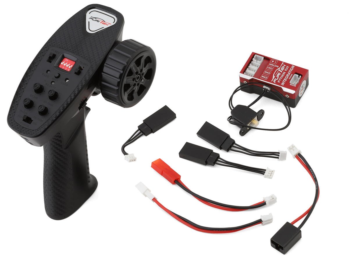 Furitek Python RXF 40A/70A Integrated Brushless/RX Combo w/Kosmik Transmitter (FTK-FUR-2502)