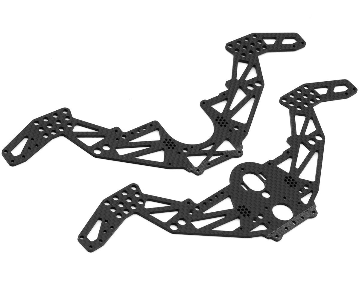 Furitek Losi Mini LMT Monster Truck Carbon Fiber Chassis Plates (2) (FTK-FUR-2580)