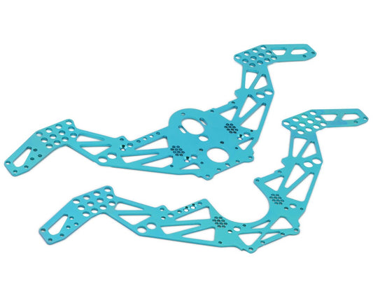 Furitek Losi 1/18 Mini LMT Titanium Chassis Frame Kit (Green) (FTK-FUR-2588)
