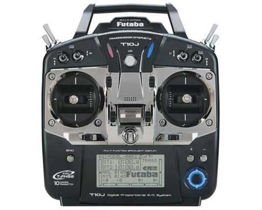 Futaba 10J 2.4GHz S/FHSS Radio System (Airplane) (FUT01004371-3)