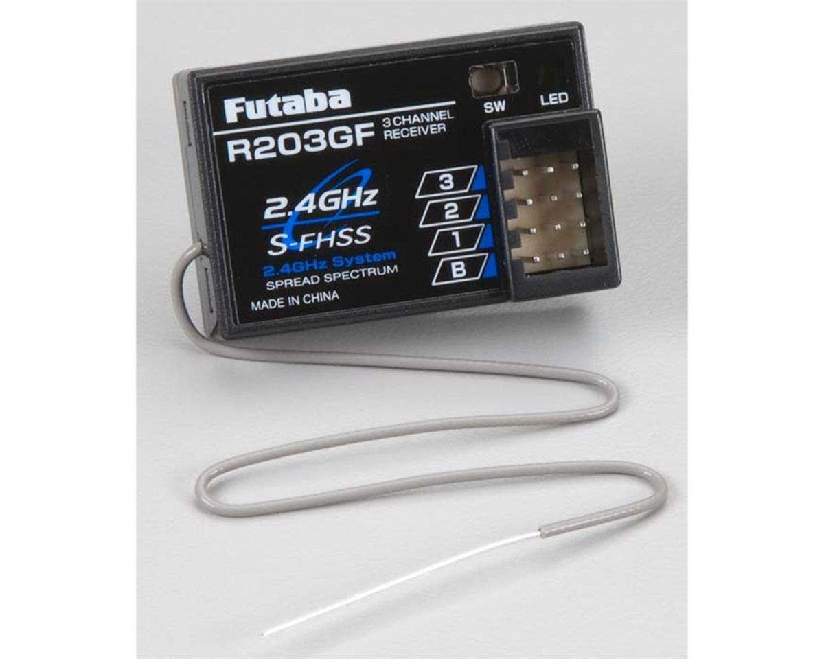 Futaba R203GF S-FHSS 3-Channel 2.4GHz Receiver (FUT01102237-3)