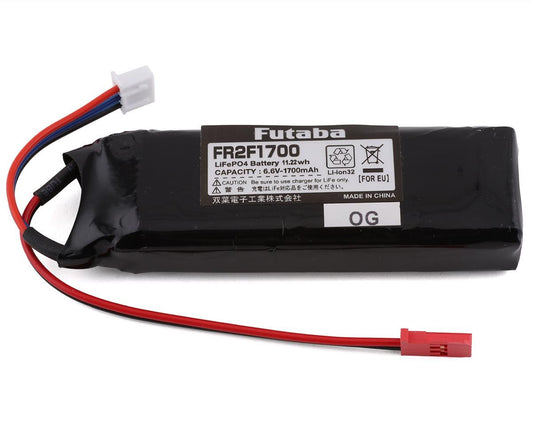 Futaba 2S LiFe Flat Receiver Battery Pack (6.6V/1700mAh) (FUTEBA0145)