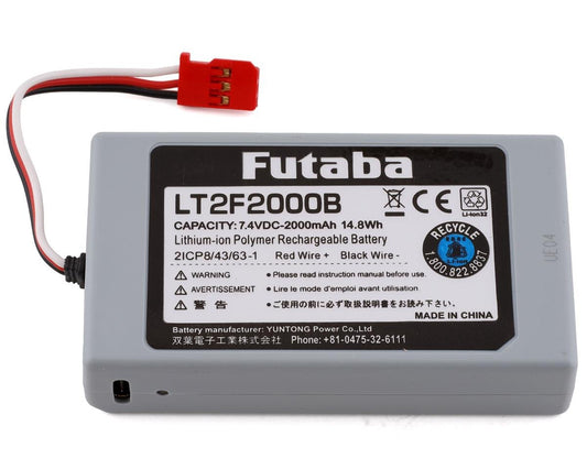 Futaba 16IZ 2S LiPo Transmitter Battery (7.4V/2000mAh) (FUTUBA0151)