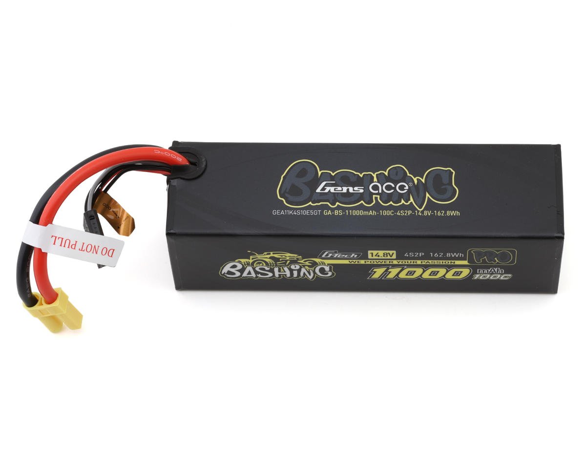 Gens Ace Bashing Pro 4S G-Tech Smart LiPo Battery Pack 100C (14.8V/11000mAh) (GEA11K4S10E5GT)