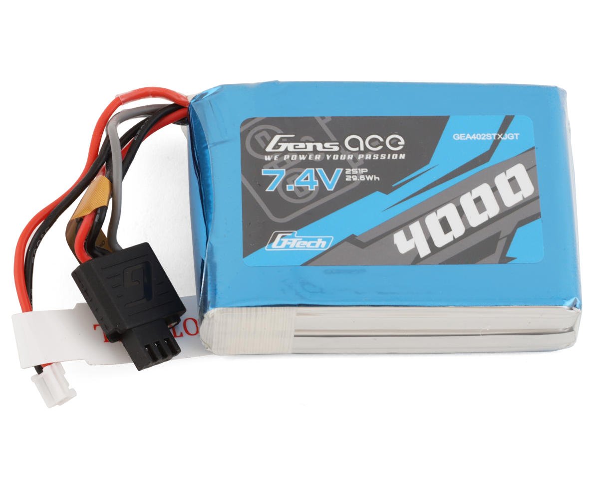 Gens Ace 2S G-Tech Smart LiPo Transmitter Battery (7.4V/4000mAh) (DX9/DX8/DX7S) (GEA402STXJGT)