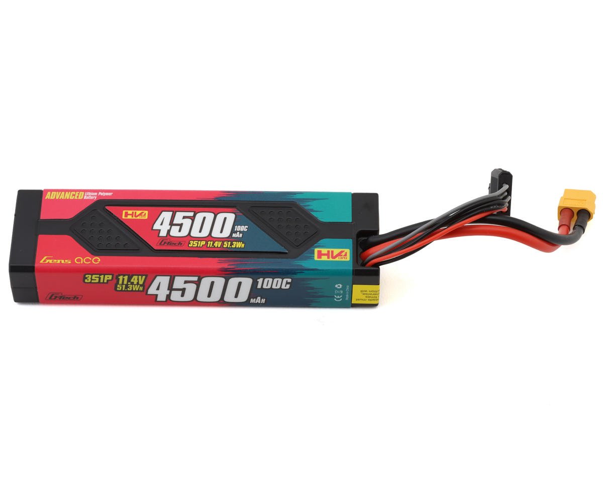 Gens Ace G-Tech Advanced Smart 3S LiHV Battery 100C (11.4V/4500mAh) (GEA453S10X6GT)