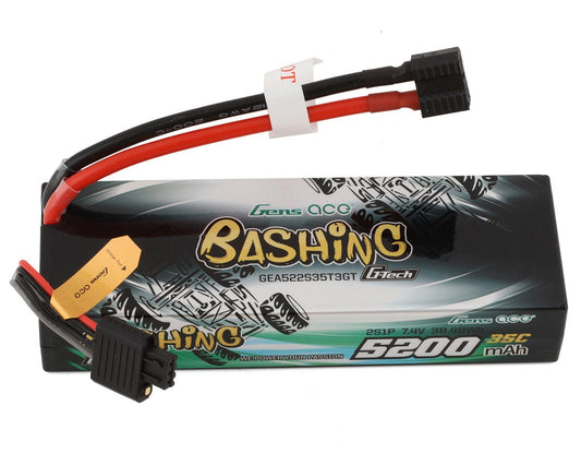 Gens Ace 2S G-Tech Smart "Bashing" LiPo Battery 35C (7.4V/5200mAh) (GEA522S35T3GT)
