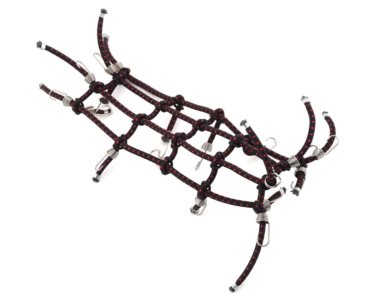 Hot Racing 1/10 Scale Cargo Net (Black/Red) (HRAACC468N02)