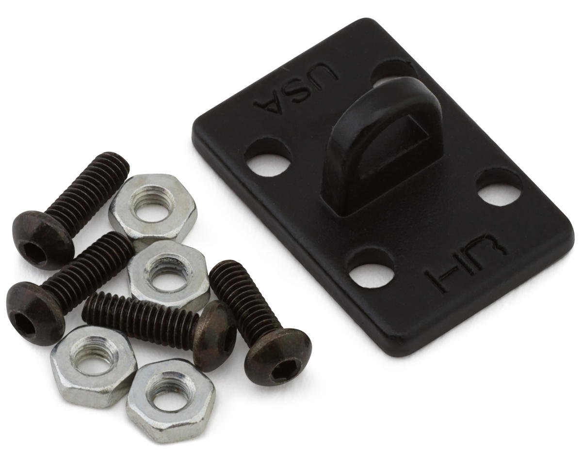 Hot Racing 1/10 Scale Tow Shackles Mount Base (HRAACC808M01)