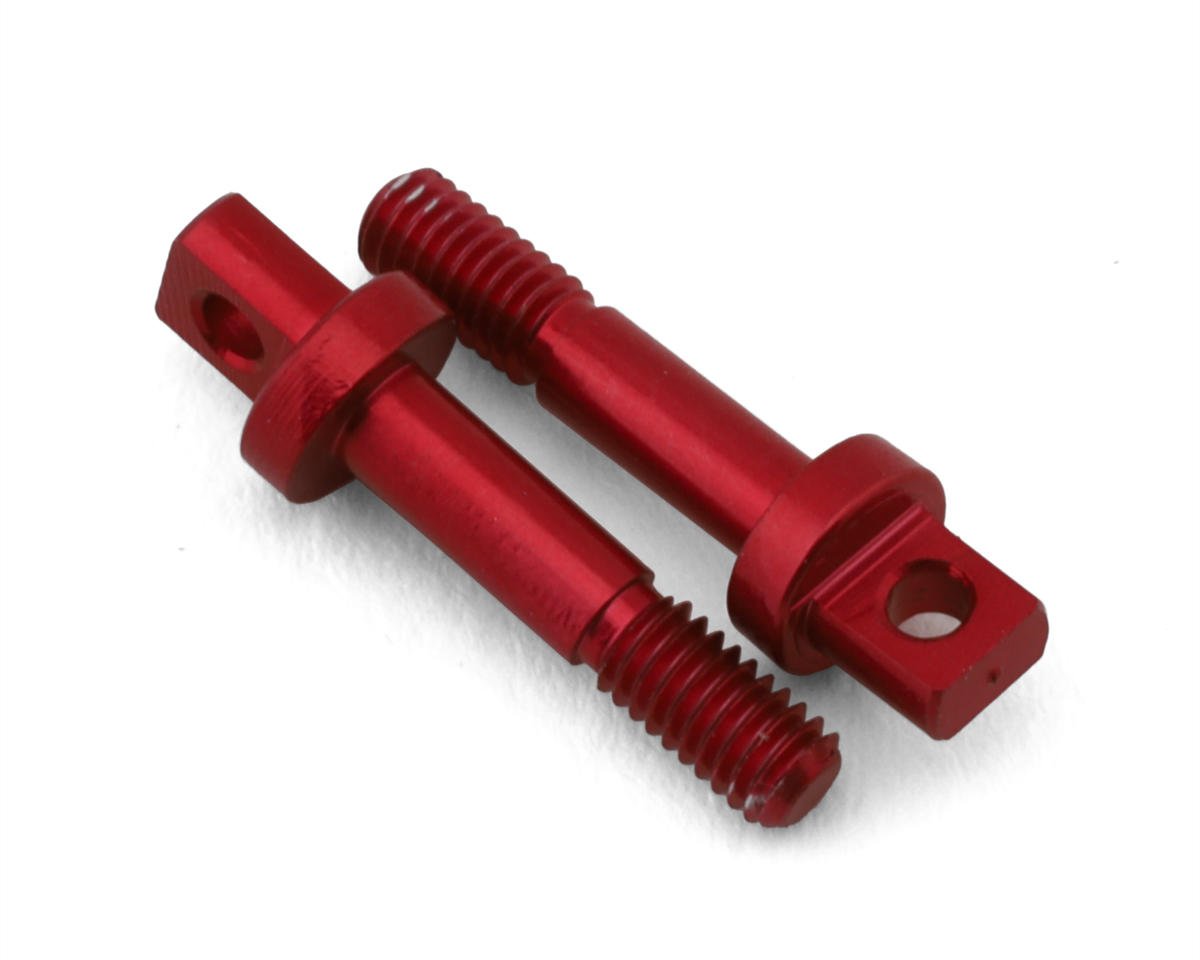Hot Racing 1/10 Scale Tow Shackle Lock Pins (Red) (2) (HRAACC81802)