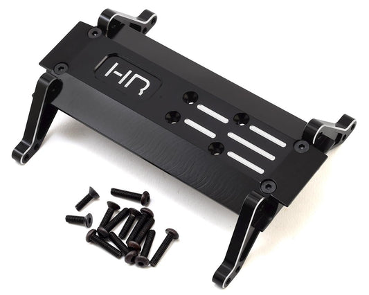 Hot Racing Axial SMT10 Aluminum Skid Plate (Black) (HRAAMJ133M01)