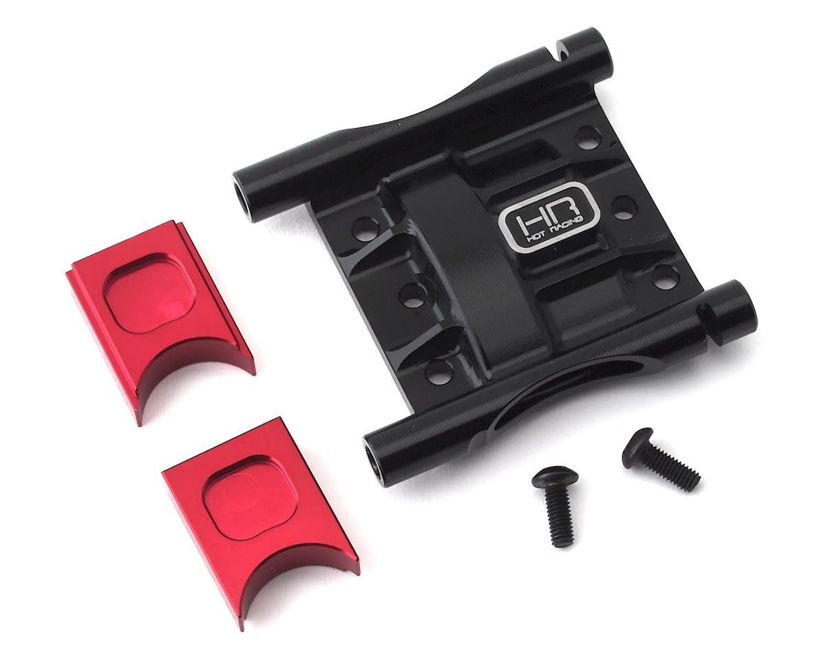 Hot Racing Arrma 6S Aluminum Center Differential Cover EZM Mount (Black) (HRAANN38C01)