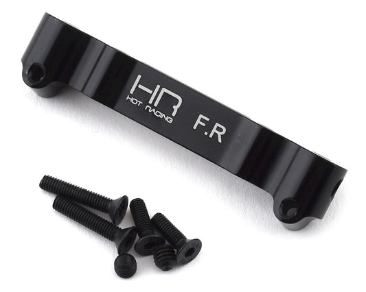 Hot Racing Arrma 6S Aluminum Front/Rear Suspension Arm Mount (Black) (HRAAON08FR01)