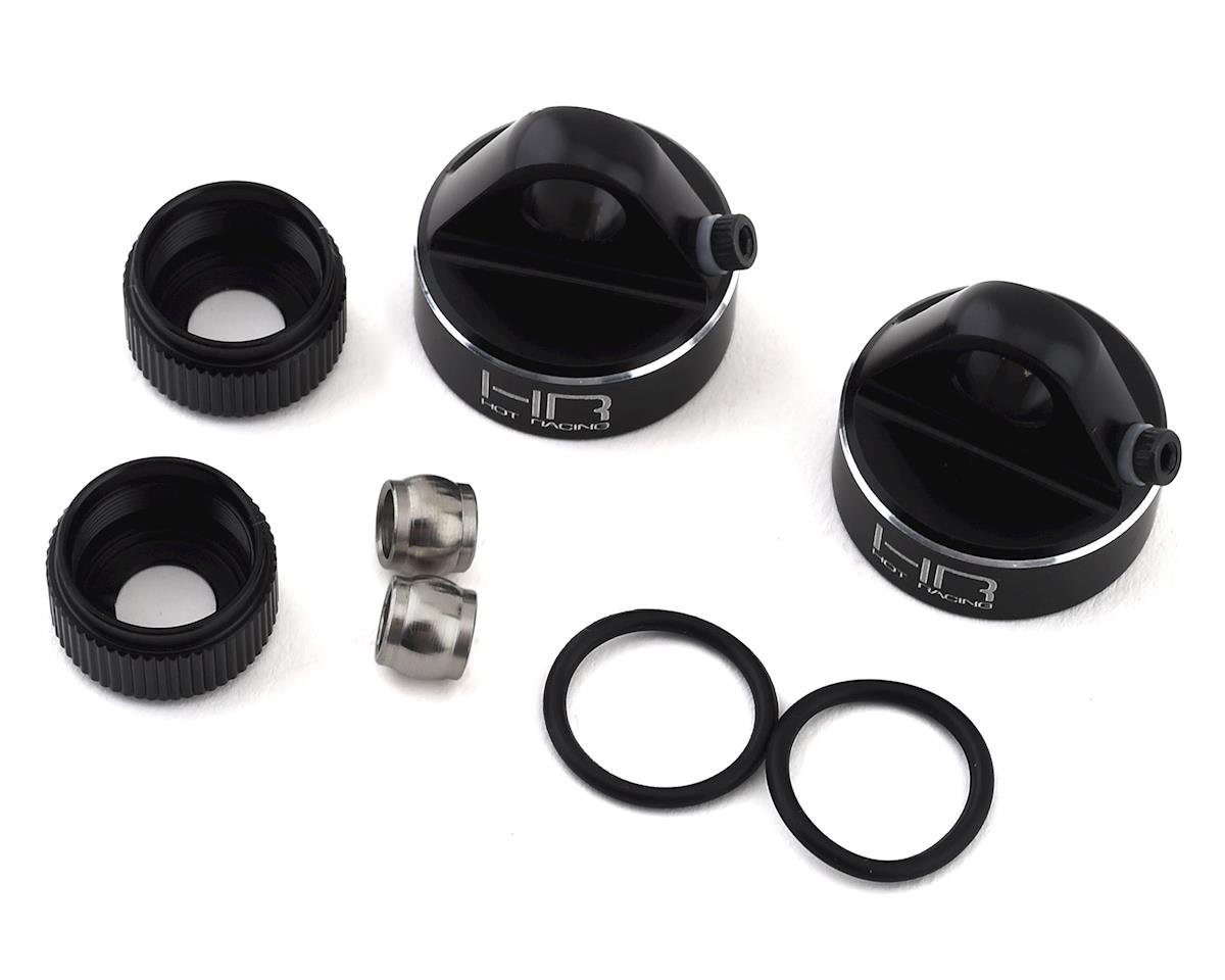 Hot Racing Arrma Limitless Aluminum Bleeder Shock Caps (2) (HRAAON156AX01)