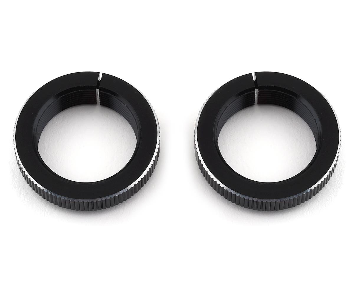 Hot Racing Arrma 6S Aluminum Shock Collar Clamp (Black) (2) (HRAAON156BX01)