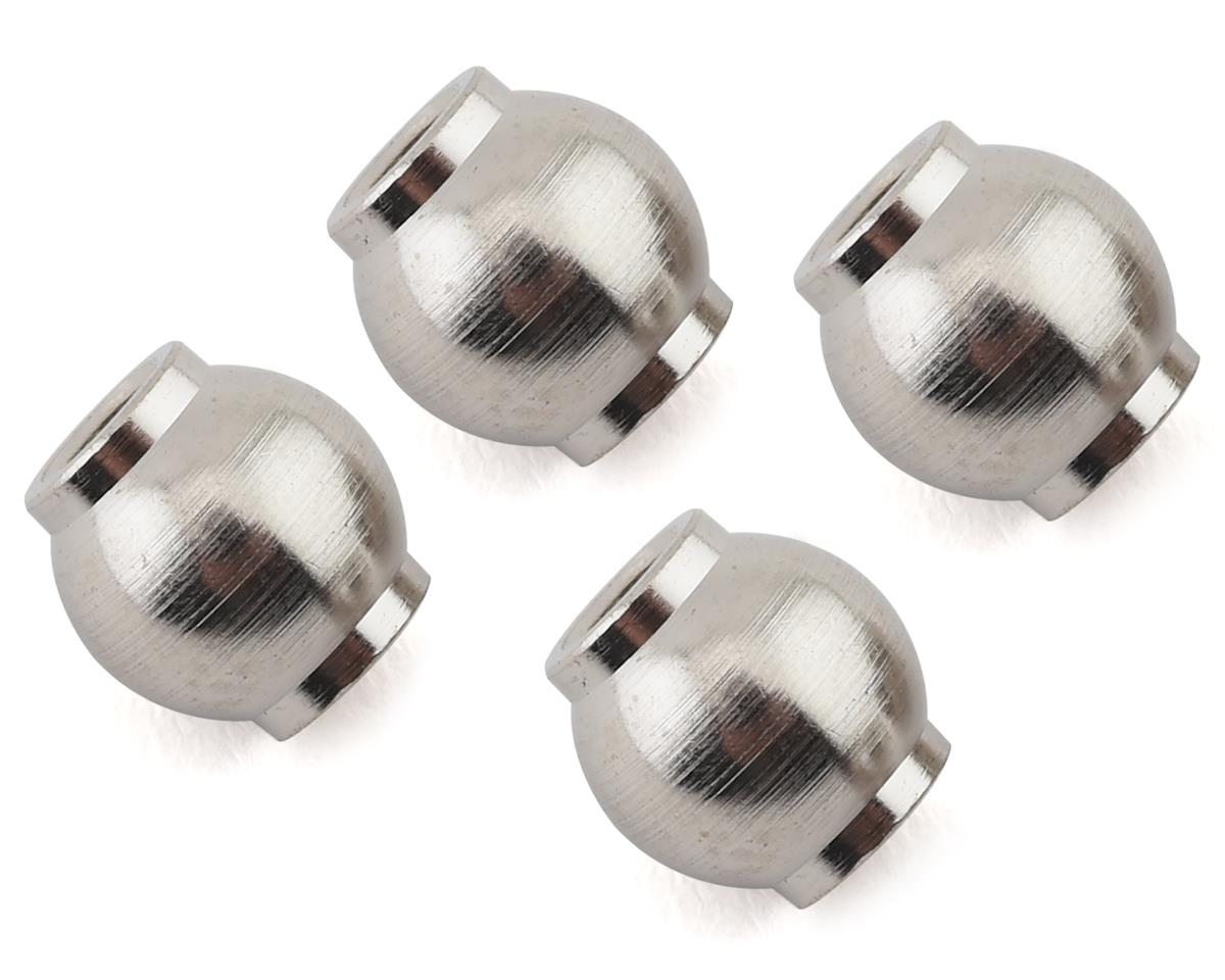 Hot Racing Arrma 6S 3x7.8x8mm Steel Chrome Pivot Ball (4) (HRAAON160PA08)