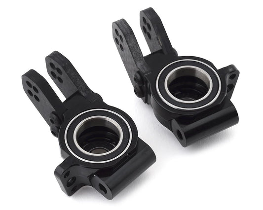 Hot Racing Arrma 6S Aluminum Rear Hubs w/Heavy Duty Bearings (Black) (2) (HRAAON22MA01)
