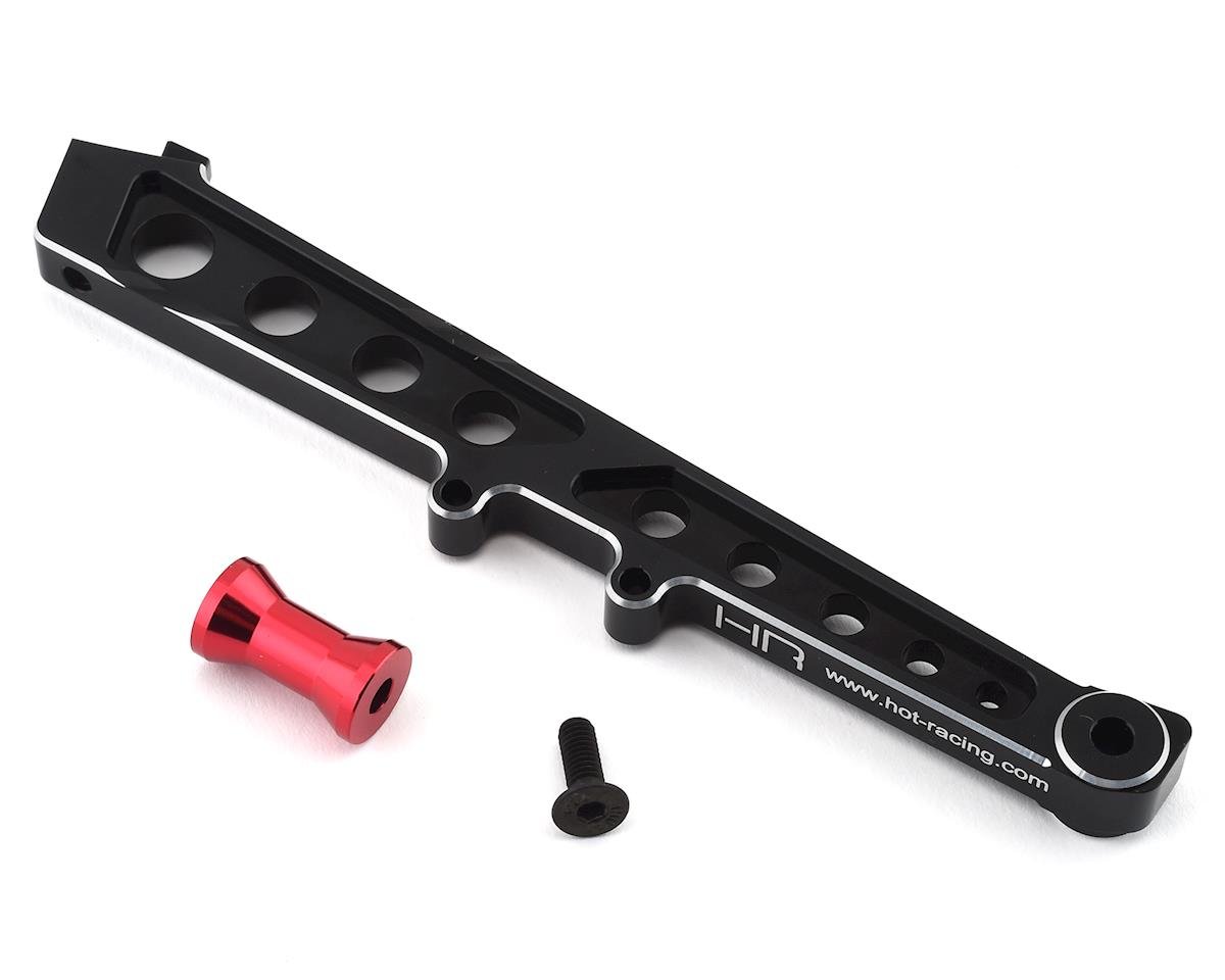 Hot Racing Arrma Limitless/Infraction Aluminum Rear Chassis Brace (Black) (HRAAOR30C01)