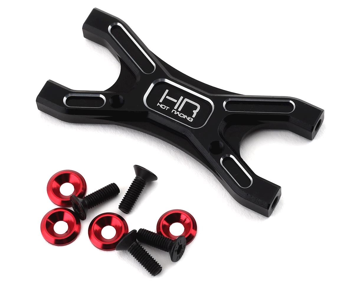 Hot Racing Arrma Limitless/Infraction Aluminum Wing Mount Cross Brace (Black) (HRAAOR40CM01)