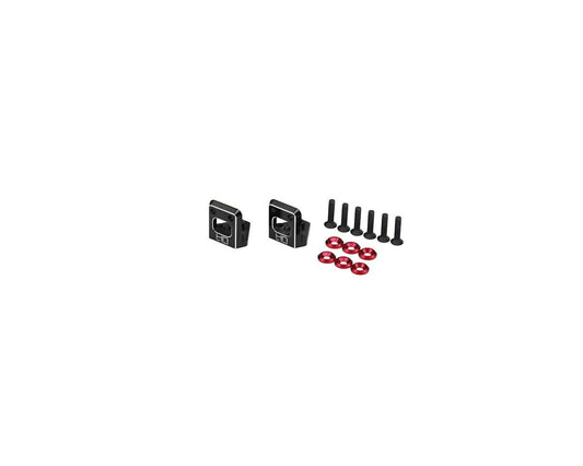 Hot Racing Arrma Limitless Aluminum Lower Diffuses Wing Mount (Black) (HRAAOR40LM01)
