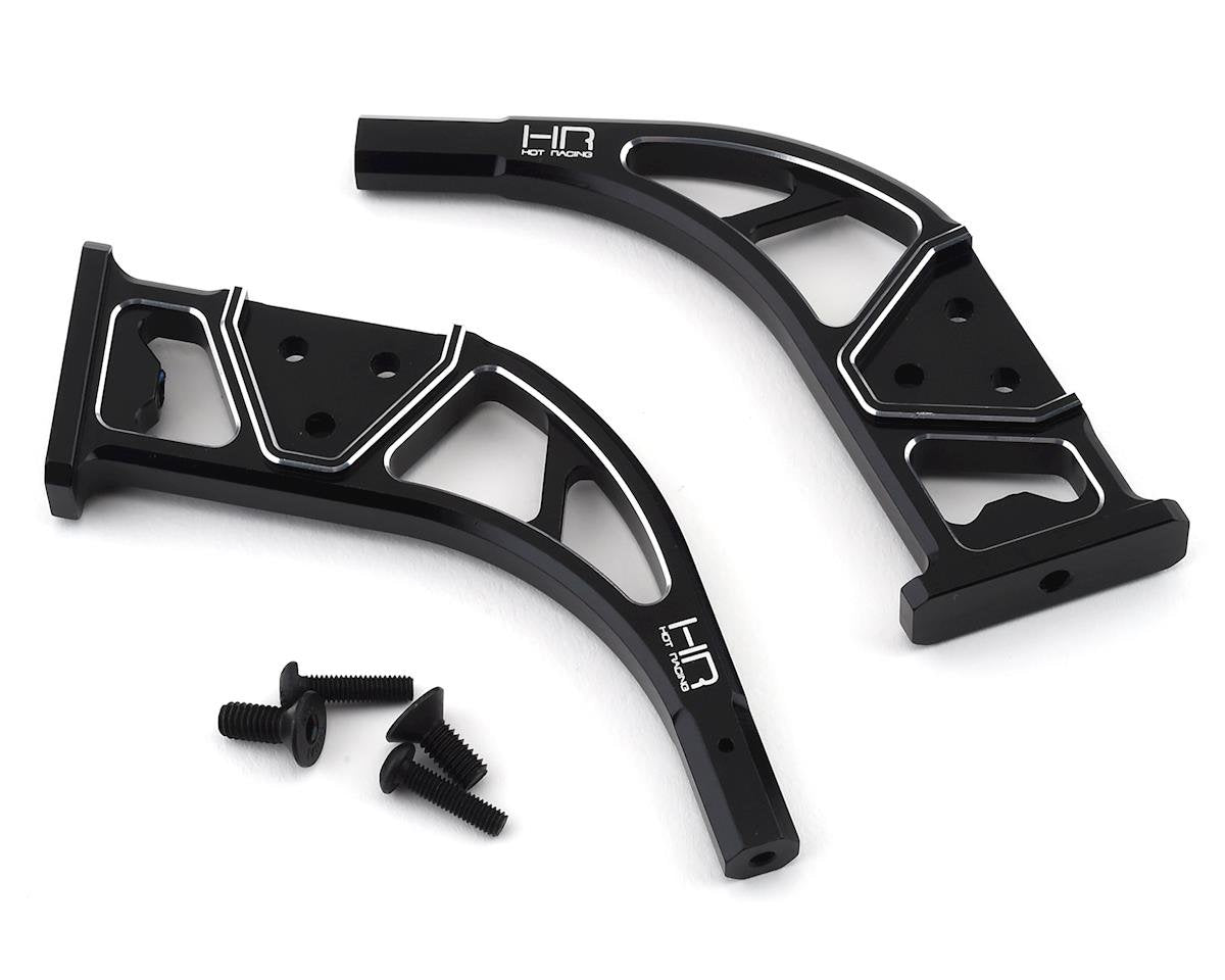 Hot Racing Arrma Limitless/Infraction Aluminum Diffuse Supports (Black) (HRAAOR40M01)