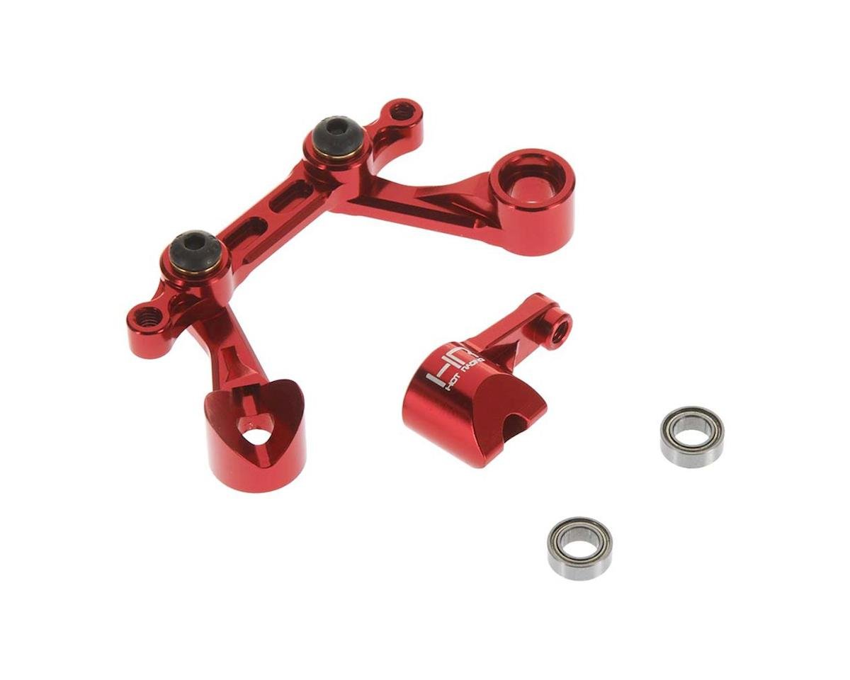 Hot Racing Aluminum Bellcrank Steering Saver w/Bearings Re (HRAARM4802)