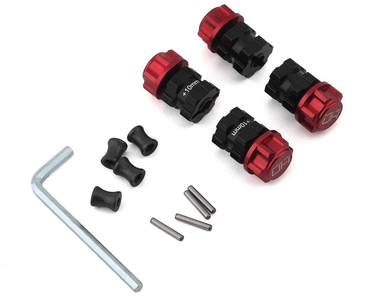 Hot Racing Arrma 4x4 Heavy Duty 10mm Offset 17mm Hubs (4) (HRAATF117XT02)