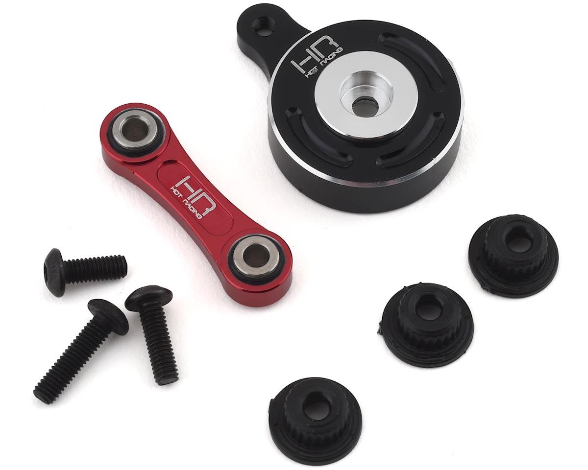 Hot Racing Arrma 4x4 Fixed Link Steering Servo Saver (HRAATF48SH02)