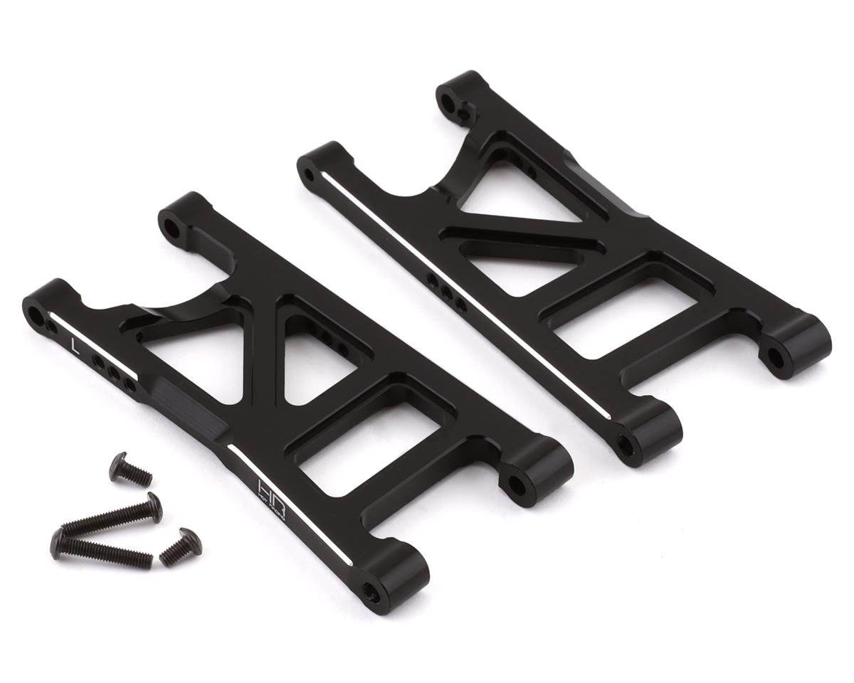 Hot Racing Arrma 4x4 Aluminum Rear Suspension Arms (Black) (2) (HRAATF5601)