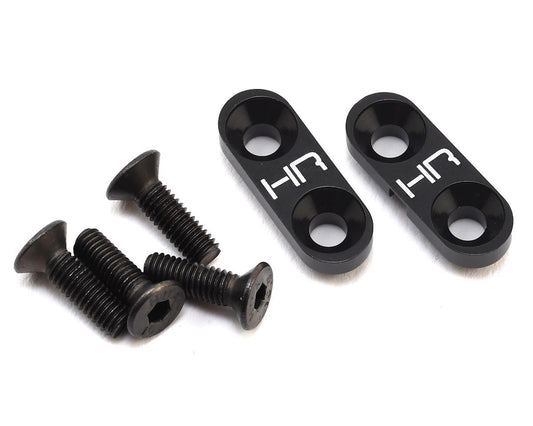 Hot Racing Standard Servo Aluminum Clamp Plate (Black) (HRAAXR24C01)