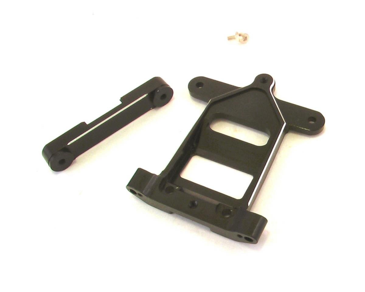 Hot Racing RC10 B44 Aluminum Rear Chassis Plate & Arm Mount (HRABFF0901)