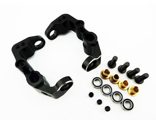 Hot Racing RC10 B5/B5M CNC Ball Bearing Aluminum Caster Blocks (C-Hubs) (HRABFR1901)