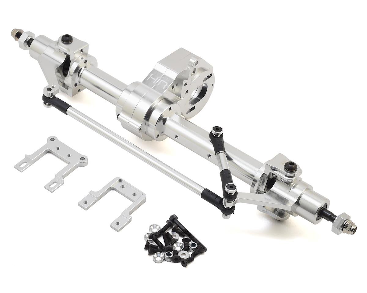Hot Racing Tamiya Clod Rock Crawler Power Axle Set (Silver) (HRACB12X08)