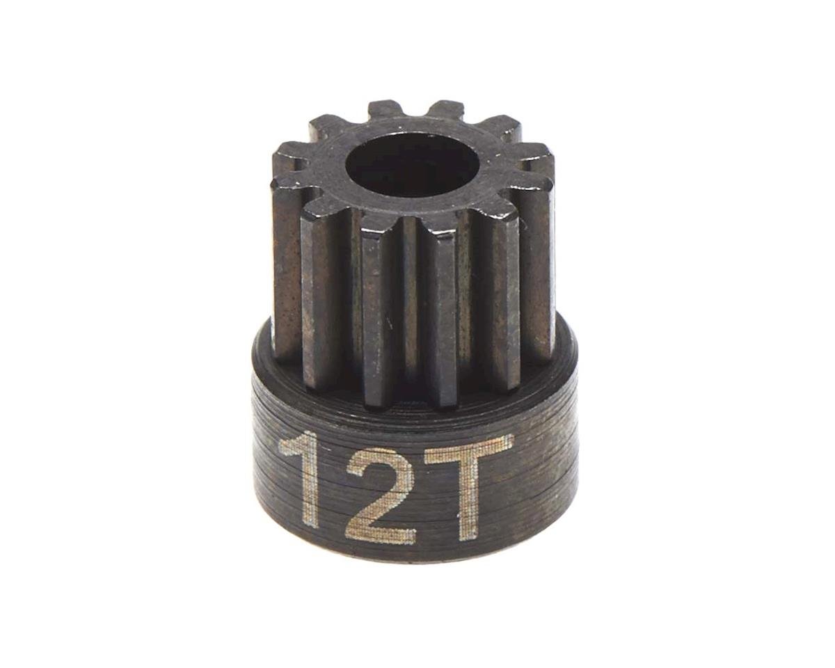 Hot Racing Mod 0.5 Hard Blackened Steel Pinion Gear (1/8 Bore) (12T) (HRACSG12M05)