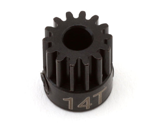 Hot Racing Mod 0.5 Hard Blackened Steel Pinion Gear (1/8 Bore) (14T) (HRACSG14M05)