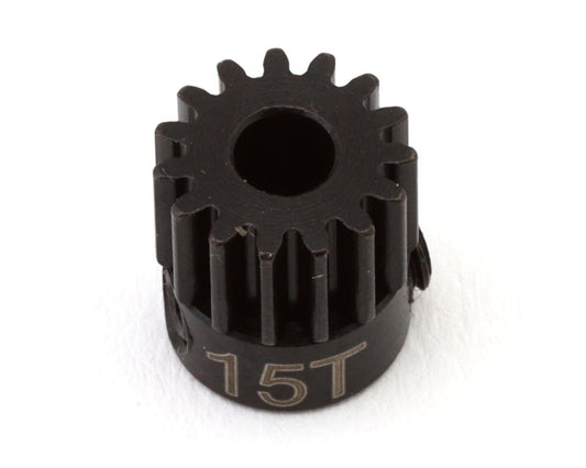 Hot Racing Mod 0.5 Hard Blackened Steel Pinion Gear (1/8 Bore) (15T) (HRACSG15M05)