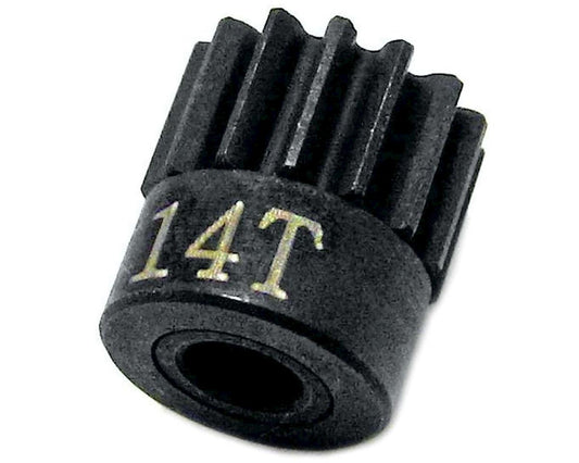 Hot Racing Hardened Steel Pinion 48P 14T 1/8 Bore (HRACSG1814)