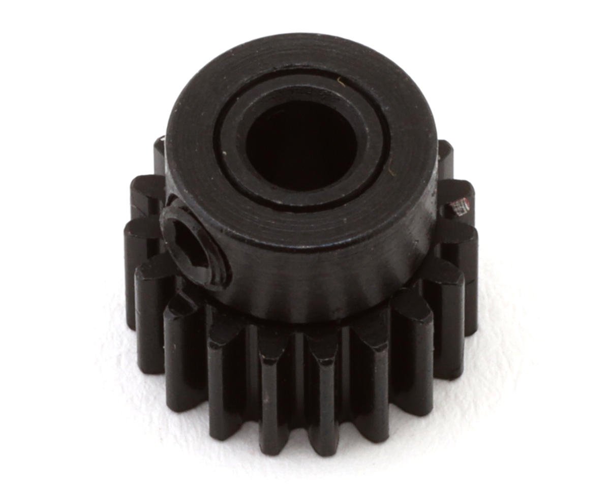 Hot Racing CSG1819 19T 48P Hardened Steel Pinion Gear – 1/8" Bore, 3mm Set Screw, For RC Cars