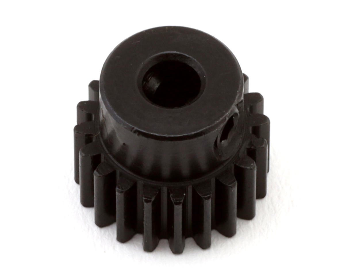 Hot Racing Mod 0.5 Hard Blackened Steel Pinion Gear (1/8 Bore) (20T) (HRACSG20M05)