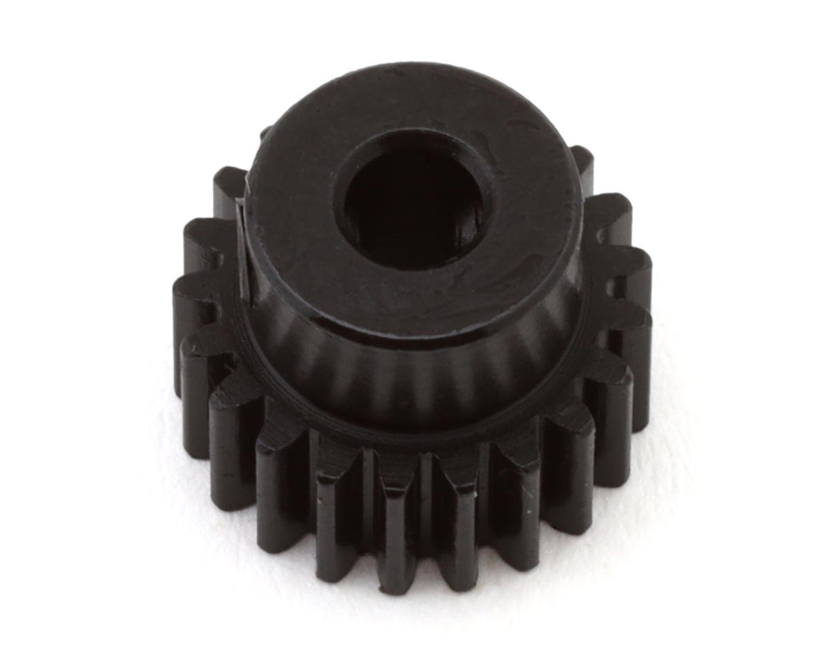 Hot Racing Mod 0.5 Hard Blackened Steel Pinion Gear (1/8 Bore) (21T) (HRACSG21M05)