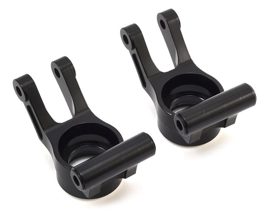 Hot Racing Losi Desert Buggy XL Aluminum Rear Hub Carrier Uprights (Black) (HRADBL2201)
