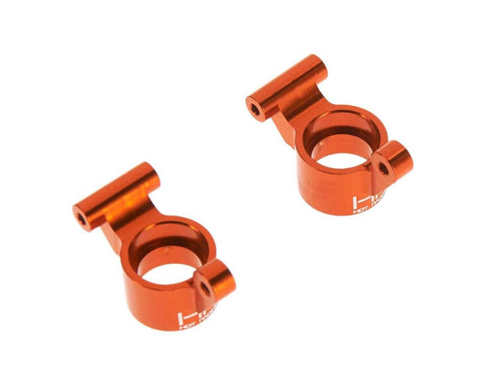Hot Racing Dromida 1/18 Aluminum Rear Hub Set (Orange) (HRADMD2203)