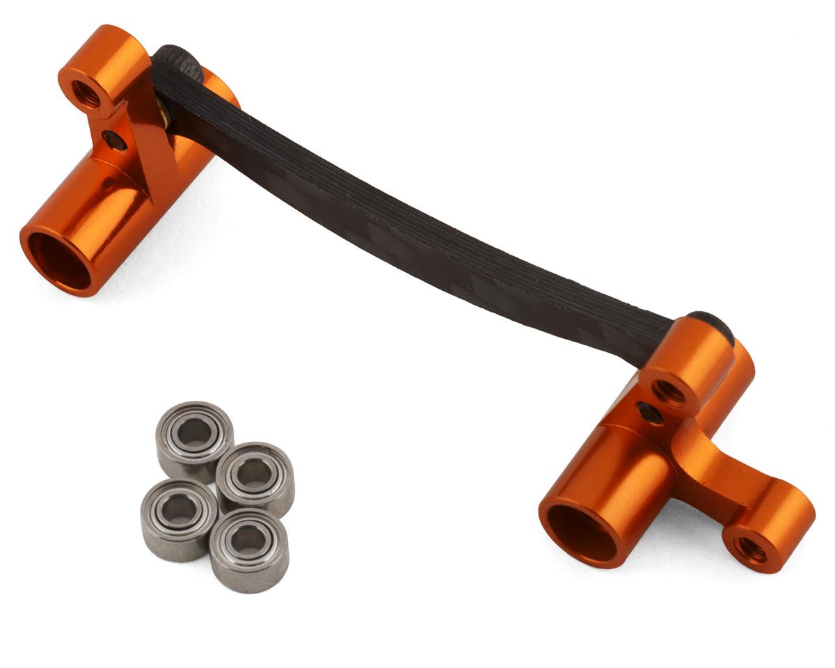 Hot Racing Steering Bellcrank Alum Carbon Fiber BX/MT (HRADMD48G03)