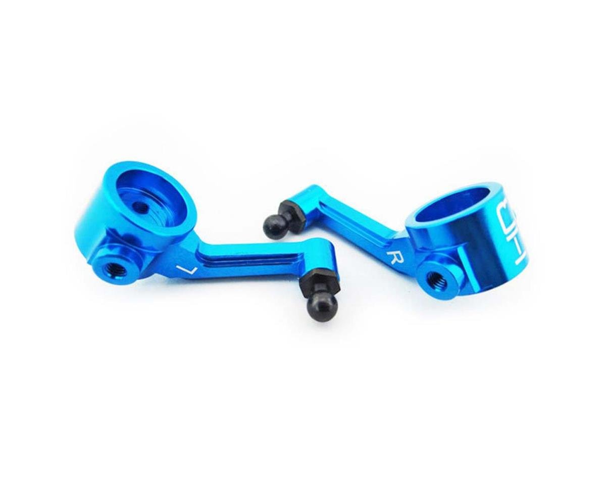 Hot Racing ECX Aluminum Steering Knuckles (Blue) (HRAECT2106)