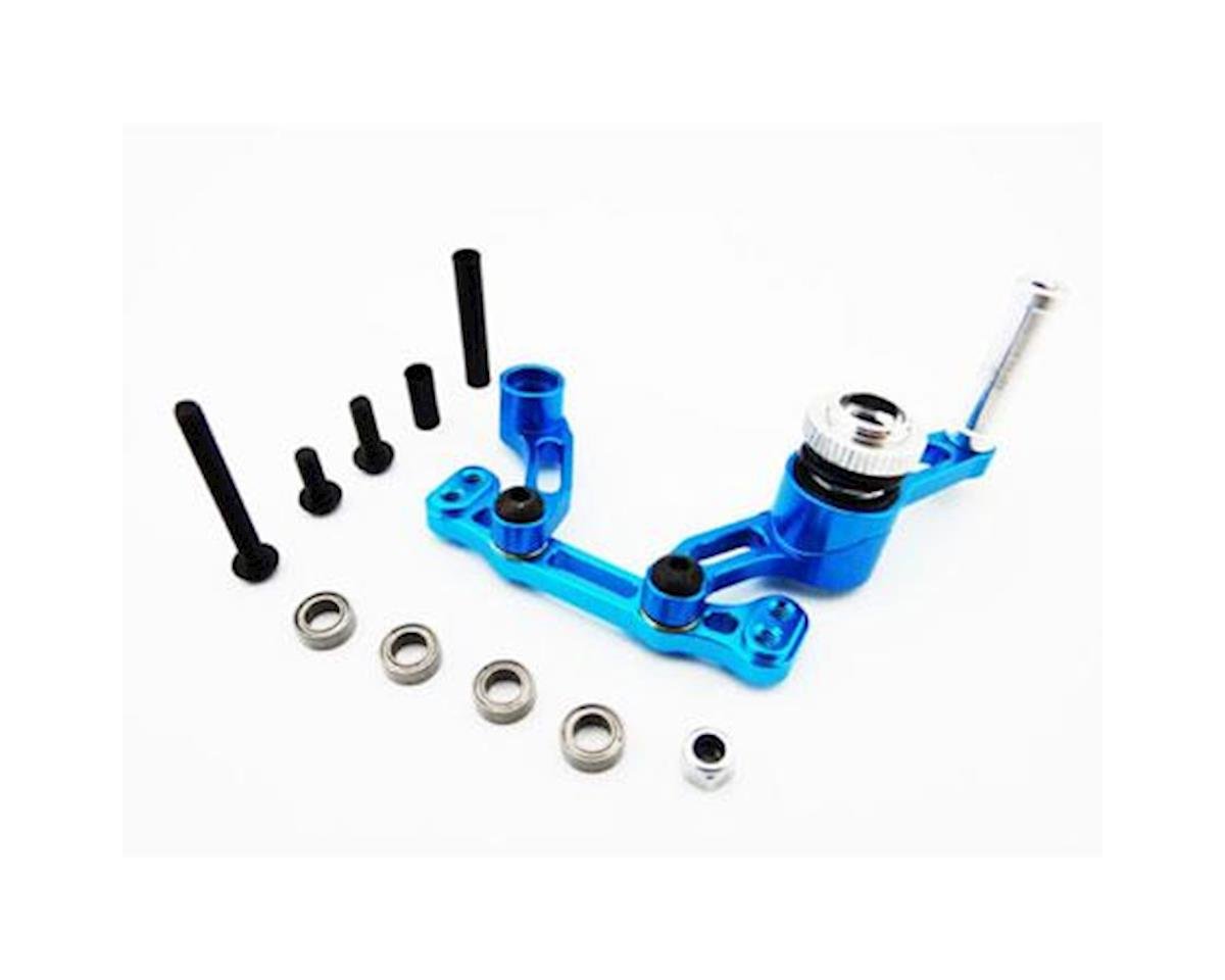 Hot Racing ECX 2WD Aluminum Bearing Steering Saver (Blue) (HRAECT4806)