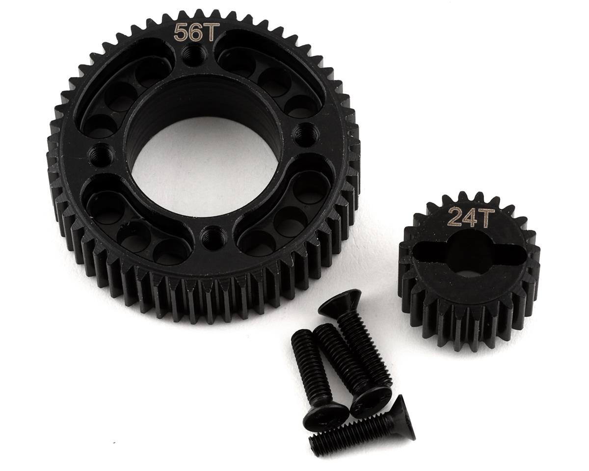 Hot Racing Enduro Stealth X UD2 Machined Under Drive Gear Set (HRAEDR824X56)