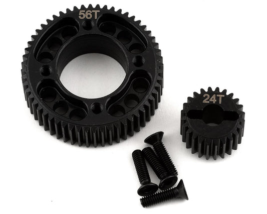 Hot Racing Enduro Stealth X UD2 Machined Under Drive Gear Set (HRAEDR824X56)