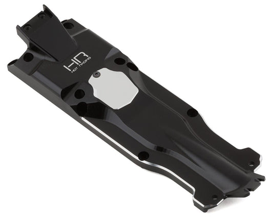 Hot Racing Aluminum Center Skid Plate for Traxxas E-Revo 2.0 (Black) (HRAERVT14X01)