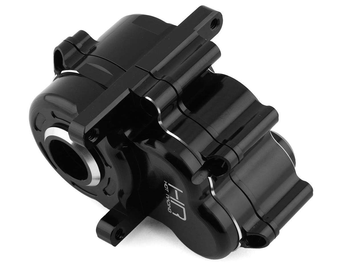 Hot Racing Aluminum Transmission Case for Traxxas E-Revo 2.0 (Black) (HRAERVT3801)